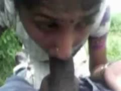 My coed face drilled Indian legal age teenager gal at the picnic 